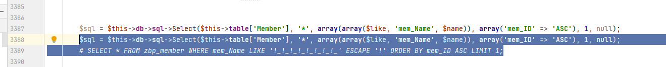 zblog链式sql不支持 ESCAPE  ，但是sqlite 必须要用ESCAPE ，硬改sql不优雅了 
